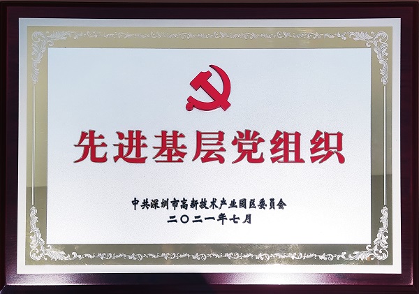 中共PG电子集团党委荣获“先进基层党组织”称号